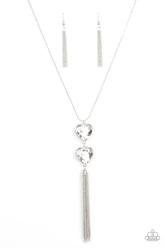 Necklaces Paparazzi Jewelry Paparazzi Necklace Flirtatious of Them All White Necklaces Paparazzi Jewelry Paparazzi Necklace Flirtatious of Them All White