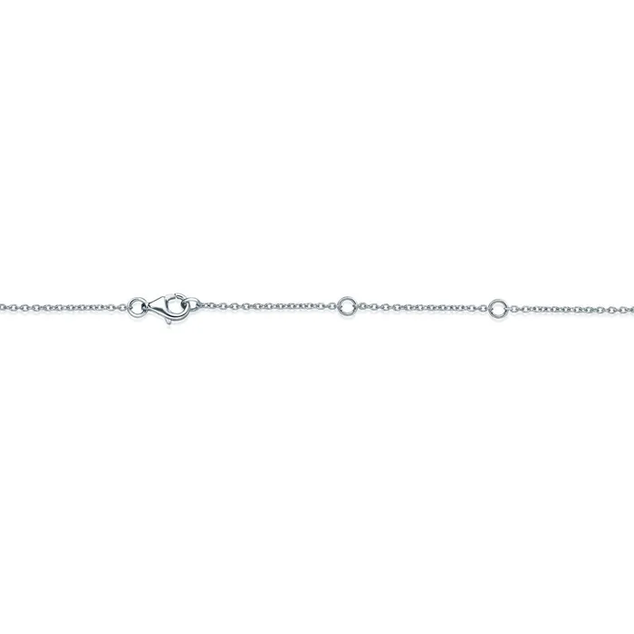 IDC Signature Collection Diamond White Gold Bouquet Everyday Necklace 20ctw approx 10 center International Diamond Center Necklaces