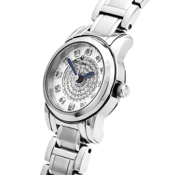 Bracelets Bulova Womens Stainless Steel Diamond Watch Highbridge Silver Dial 96P143 Bulova Bracelets Bulova Womens Stainless Steel Diamond Watch Highbridge Silver Dial 96P143 Bulova