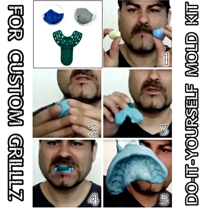 Gold Plated over 925 Silver All Open Face Custom Grillz Bling Cartel Admin Rings