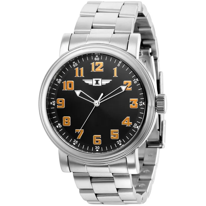 Invicta Mens Watch I by Invicta Black Dial Stainless Steel Bracelet IBI36456 Invicta Bracelets