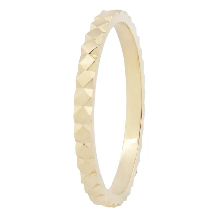 KIMA Fine Jewelry Rings Cutaway Stacking Ring