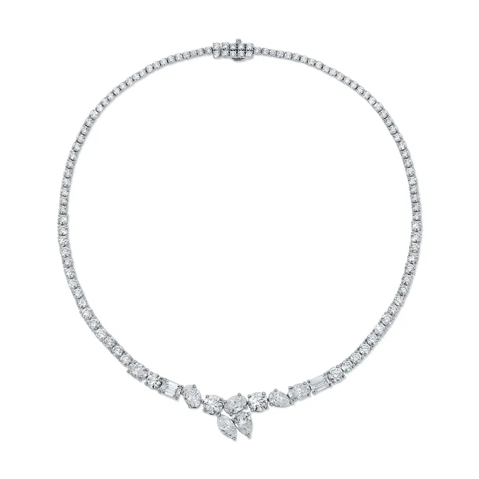 Necklaces anitako SPENCER MULTI DIAMOND NECKLACE
