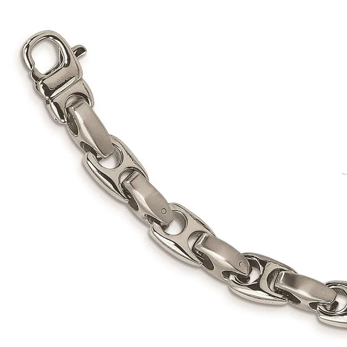 Necklaces Chisel Stainless Steel Brushed Polished 20in Necklace