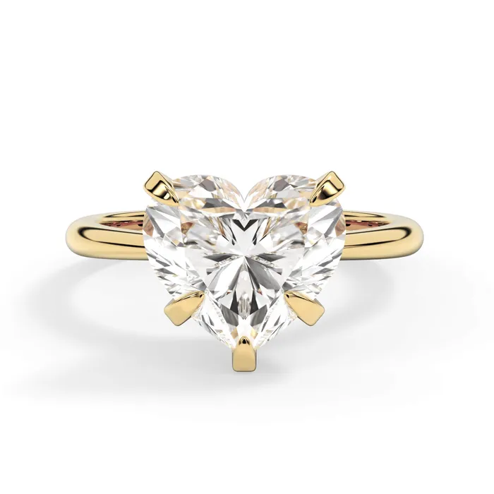 Rings deBebians Traditional 6 Prong Solitaire Engagement Ring Setting