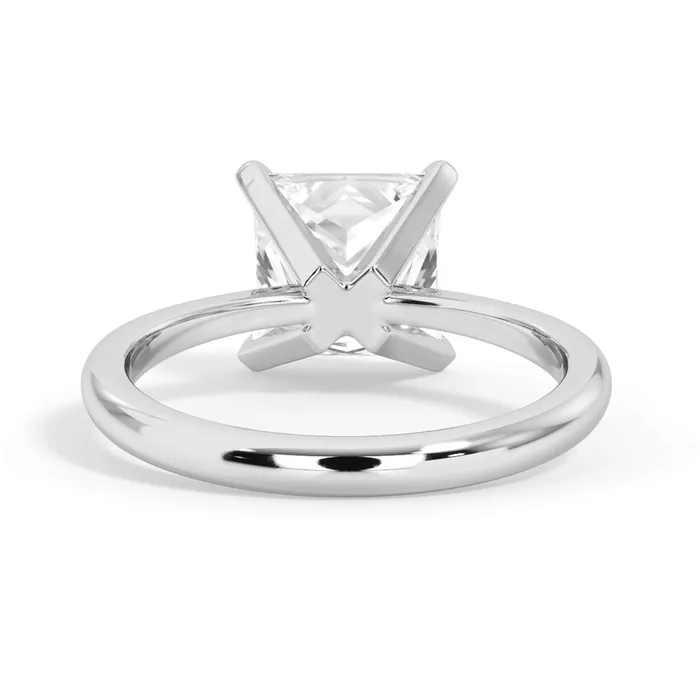 Rings deBebians Traditional 6 Prong Solitaire Engagement Ring Setting