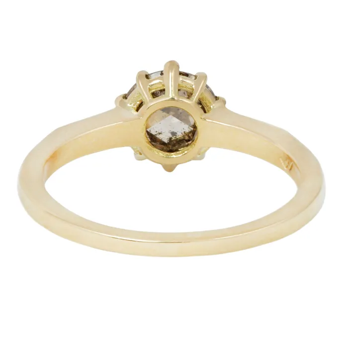 Rings Lauren Wolf Jewelry Roses Cognac Solitaire Ring