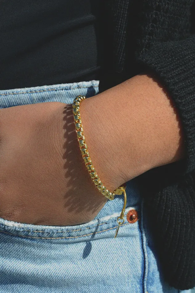 Air Anchor Bracelets Stainless Steel Adjustable Journey Chain Bracelet