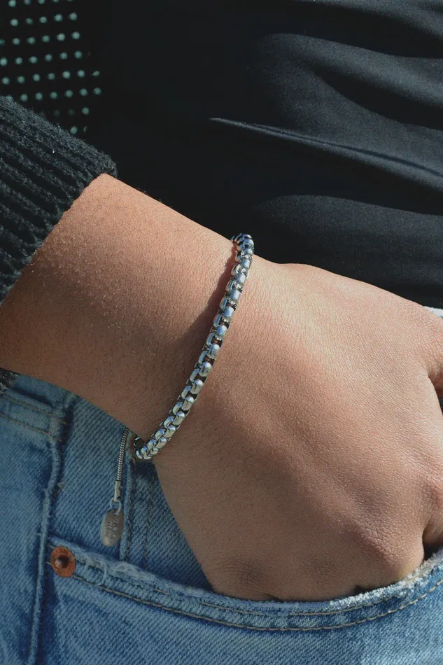 Air Anchor Bracelets Stainless Steel Adjustable Journey Chain Bracelet