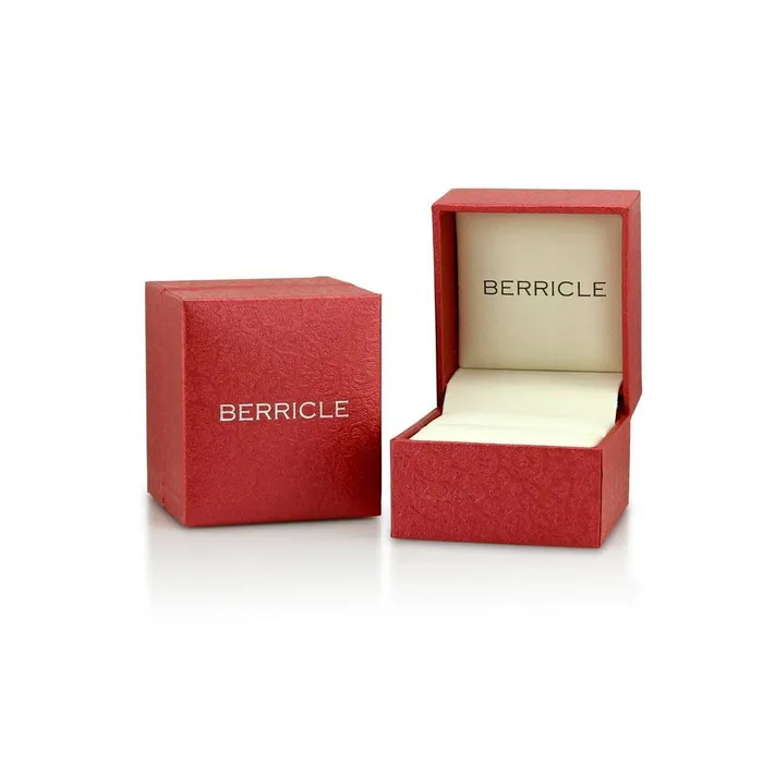 BERRICLE Rings 5Stone CZ Eternity Ring in Sterling Silver