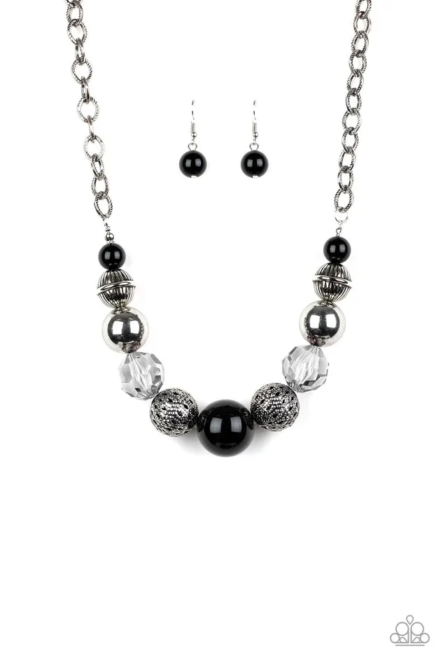 All Eyes On U Jewelry Paparazzi Accessories Necklaces Sugar Sugar Black Paparazzi Necklace