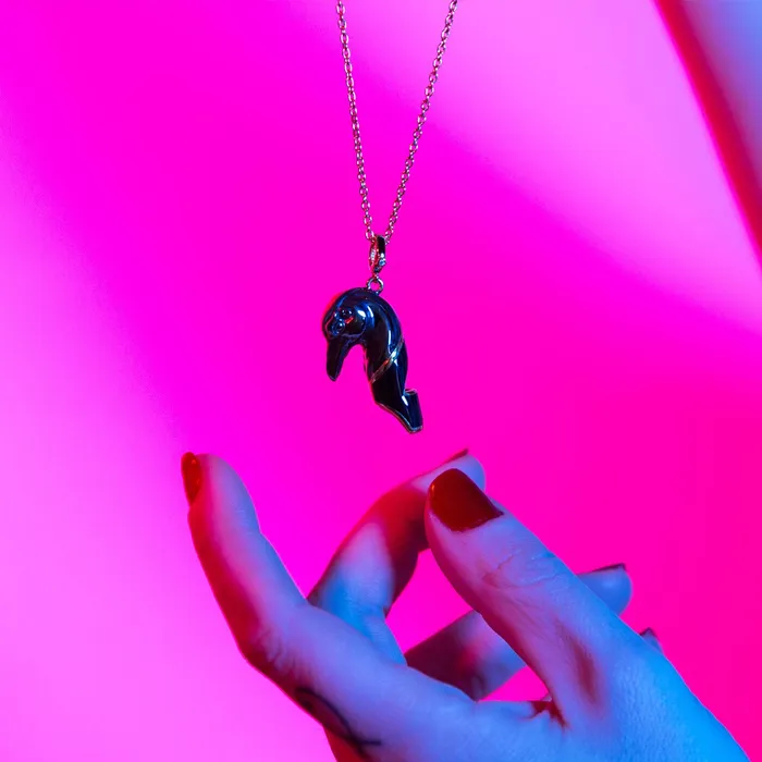 Naimah Necklaces Raven Whistle Necklace