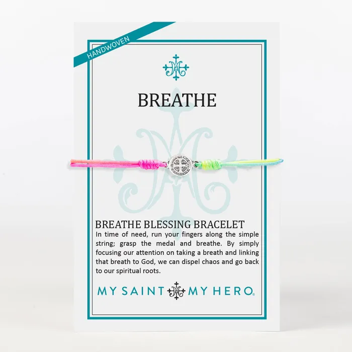 Rainbow Breathe Blessing Bracelet My Saint My Hero Bracelets